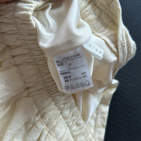 💜5 for $25 Lowry’s Farm Japan cream shorts - Picture 5 of 5